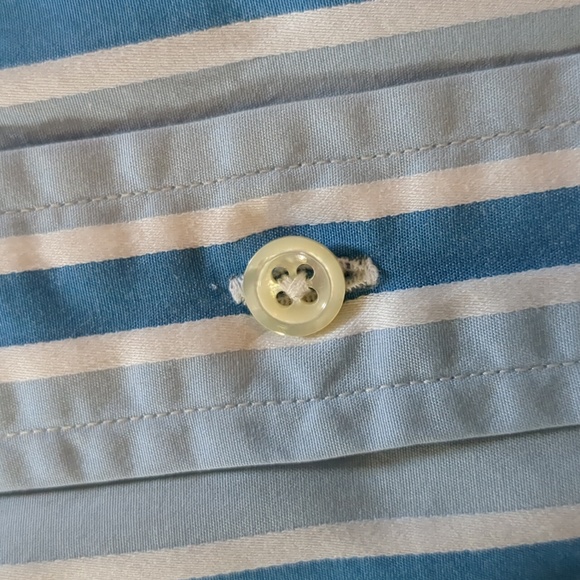 Men's Burberry London Cotton Button Down Dress Shirt - Picture 13 of 16